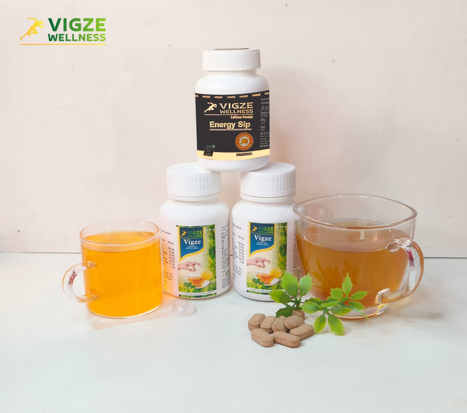 Vigze Green Tea Tablets - Image 4
