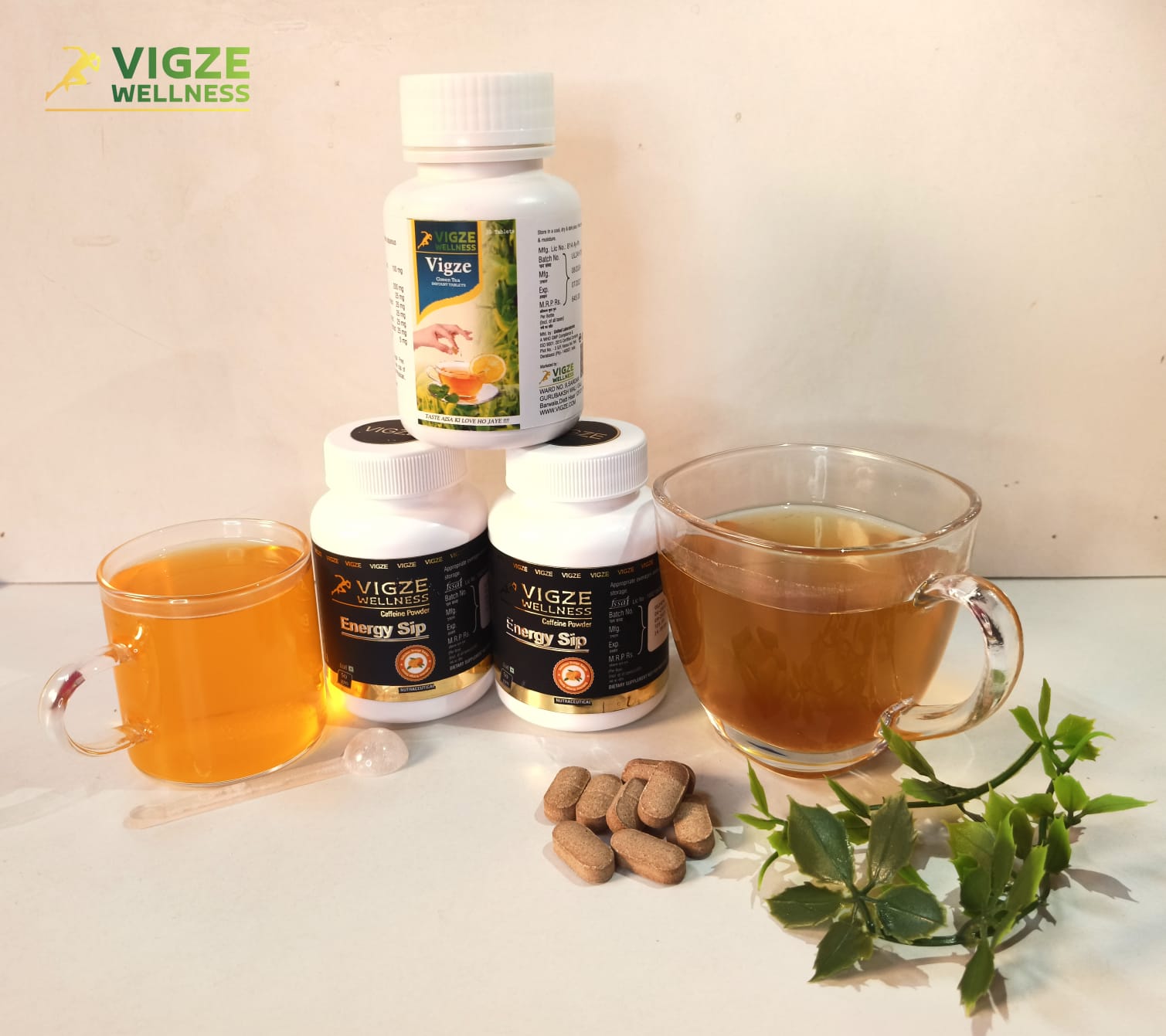 Vigze Green Tea Tablets - Image 3