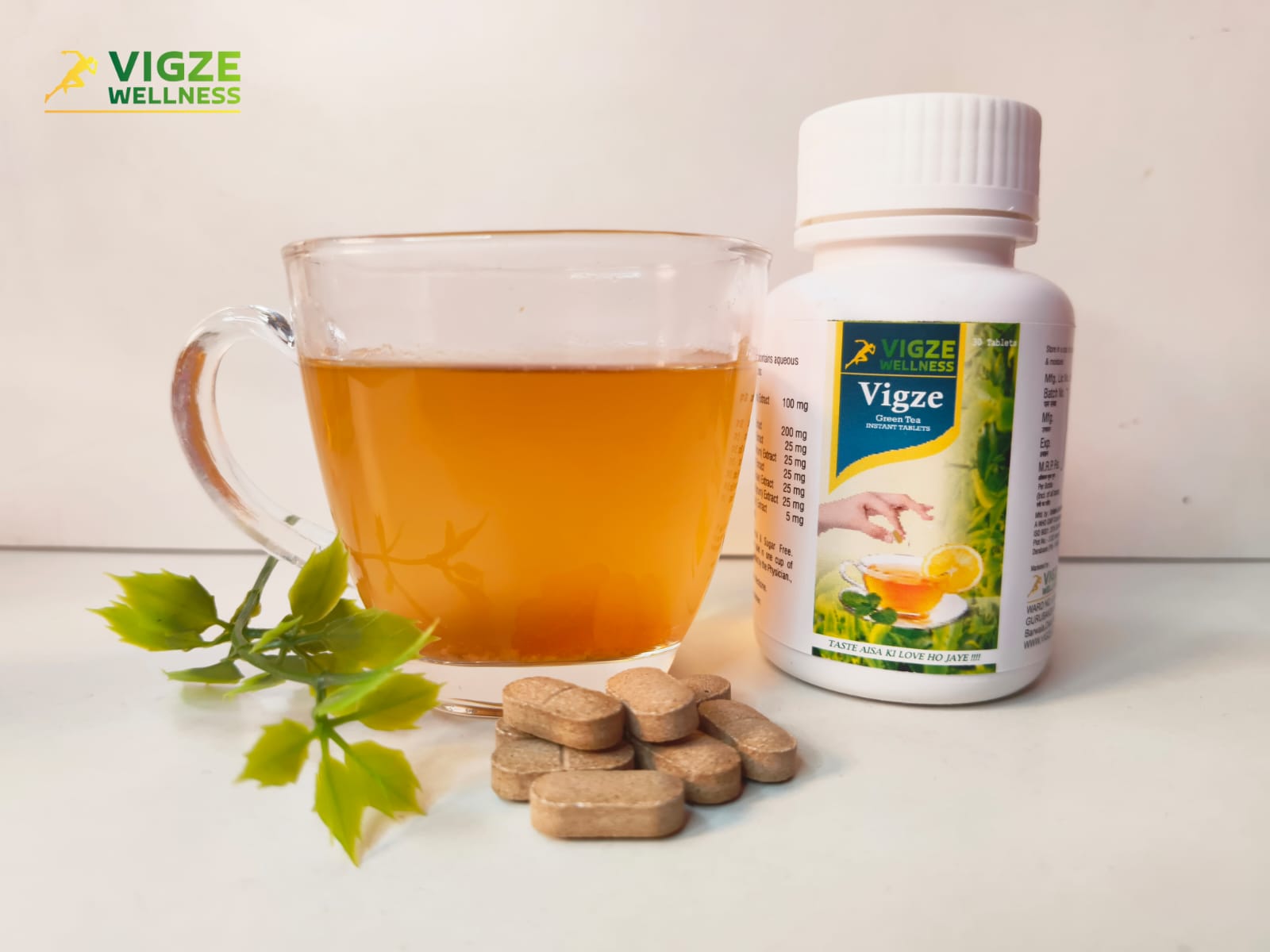 Vigze Green Tea Tablets - Image 5